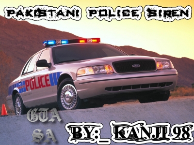 Pakistani Police Siren